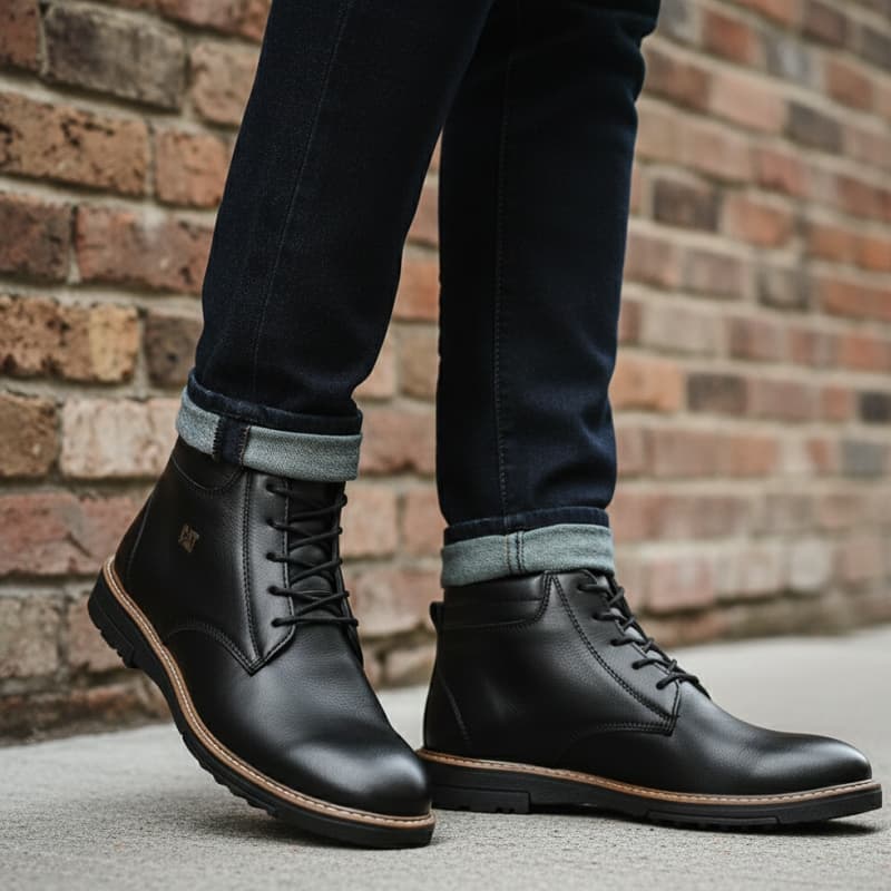 کفش تخت ساقدار cat مردانه مدلRivari