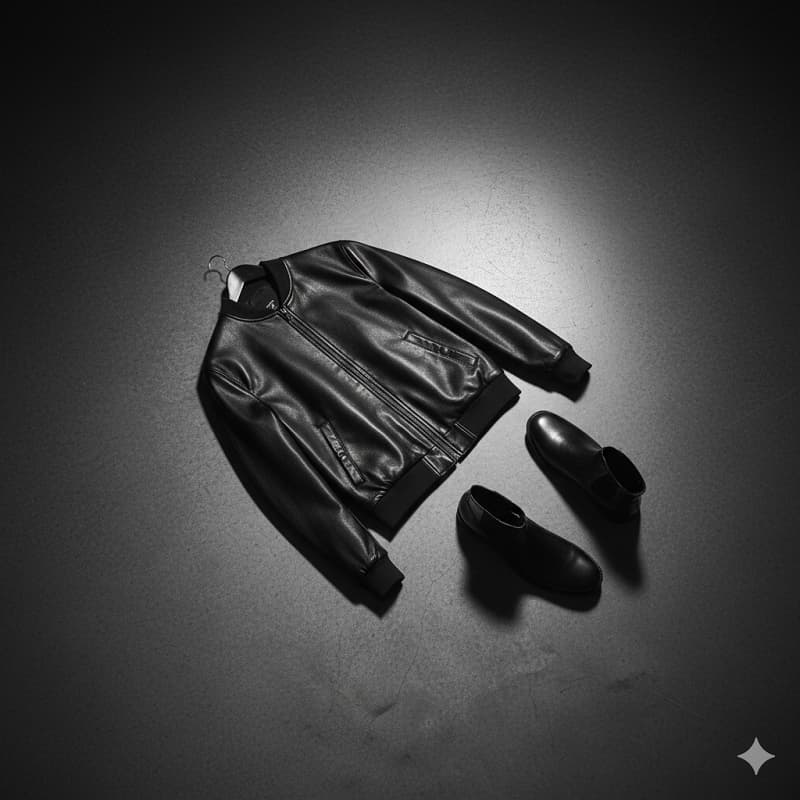 پکیج کاپشن Artim نیم بوت مردانه مشکی مدل Rad